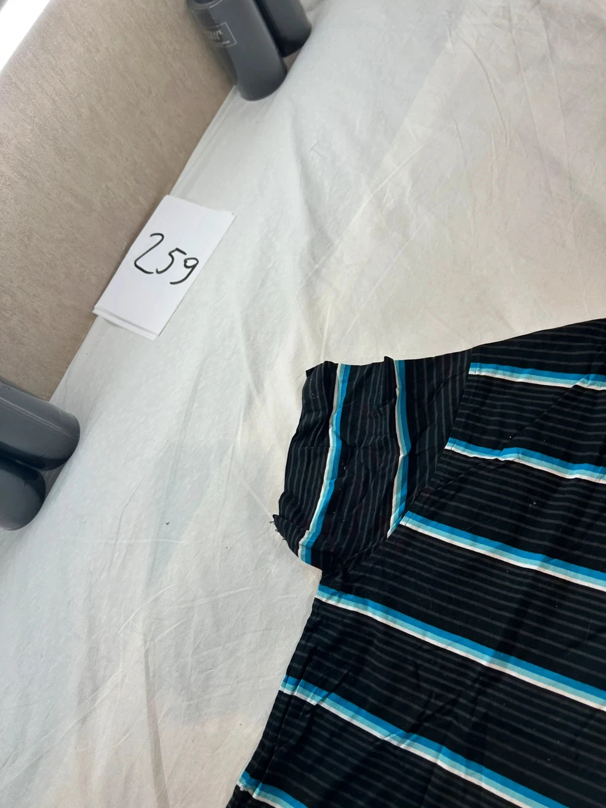 Zwart blauw gestreept polo van Armand Thiery maat L – photo 5
